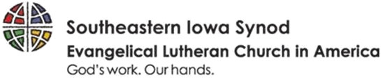 Southeastern Iowa Synod, Evangelical Lutheran Church in America - God's work. Our hands.
